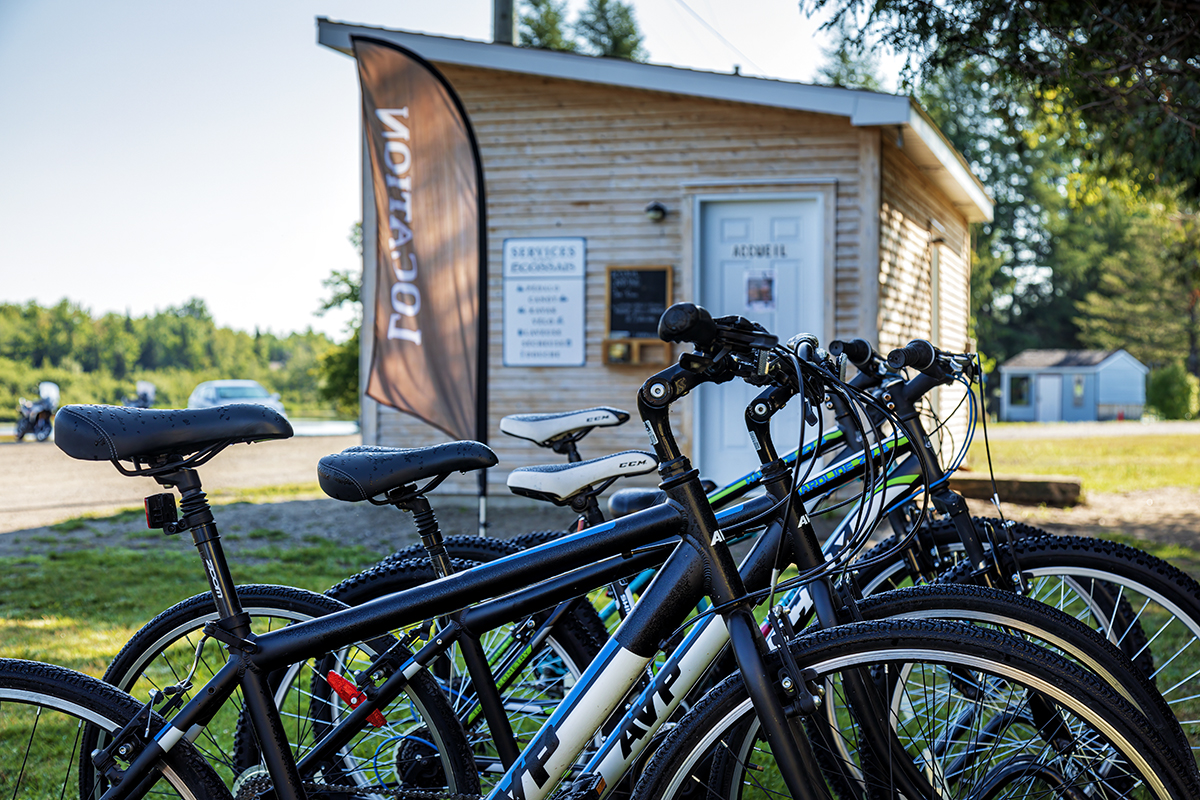 Camping Rivière Étoilée equipment rentals